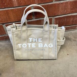 The Mini Tote Bag Marc Jacobs beig